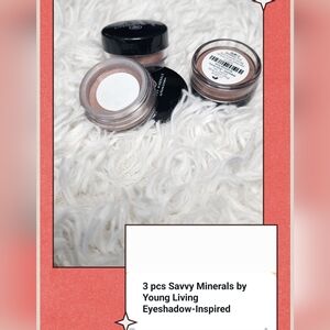 3pcs Savvy Minerals Eyeshadow by Young Living - Inspired